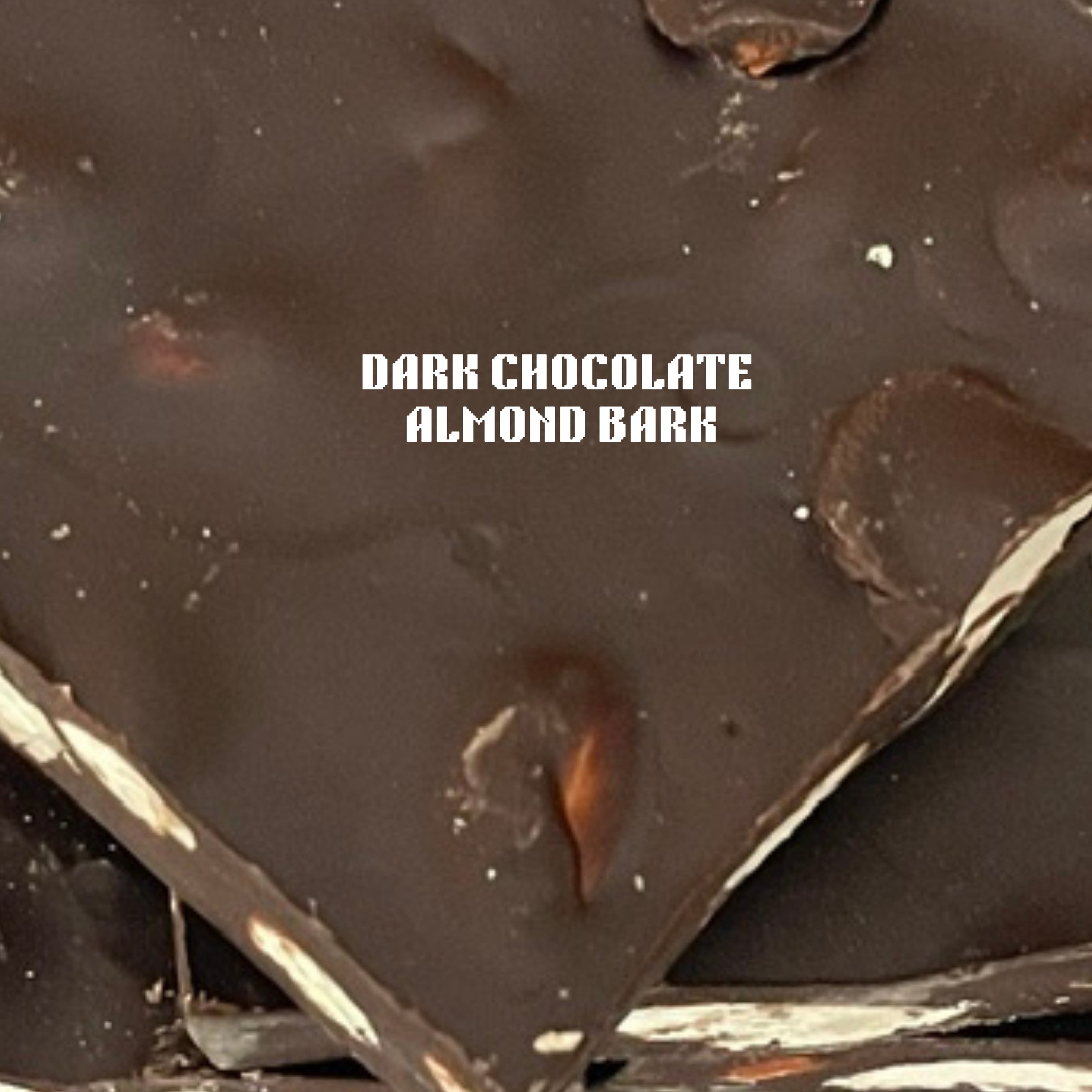 Dark Chocolate Almond Bark 6 Pieces