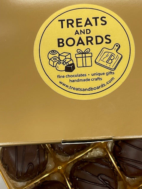 12 Piece Chocolate with Caramel Variety Box
