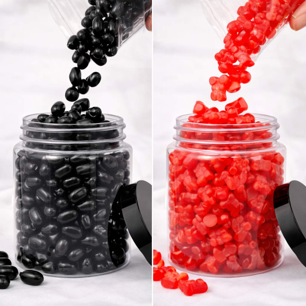 10 Pack Party Favors Candy Jars _ Pick your Candy