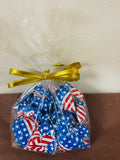 Solid Milk Chocolate America Heart 6 oz