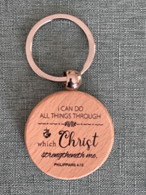 Inspirational Keychain (Select Your Phrase)