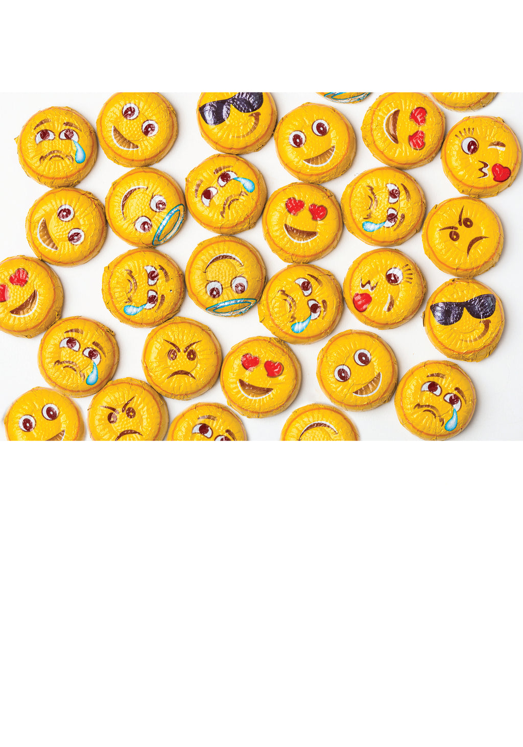 Emoticon Milk Chocolates 6oz