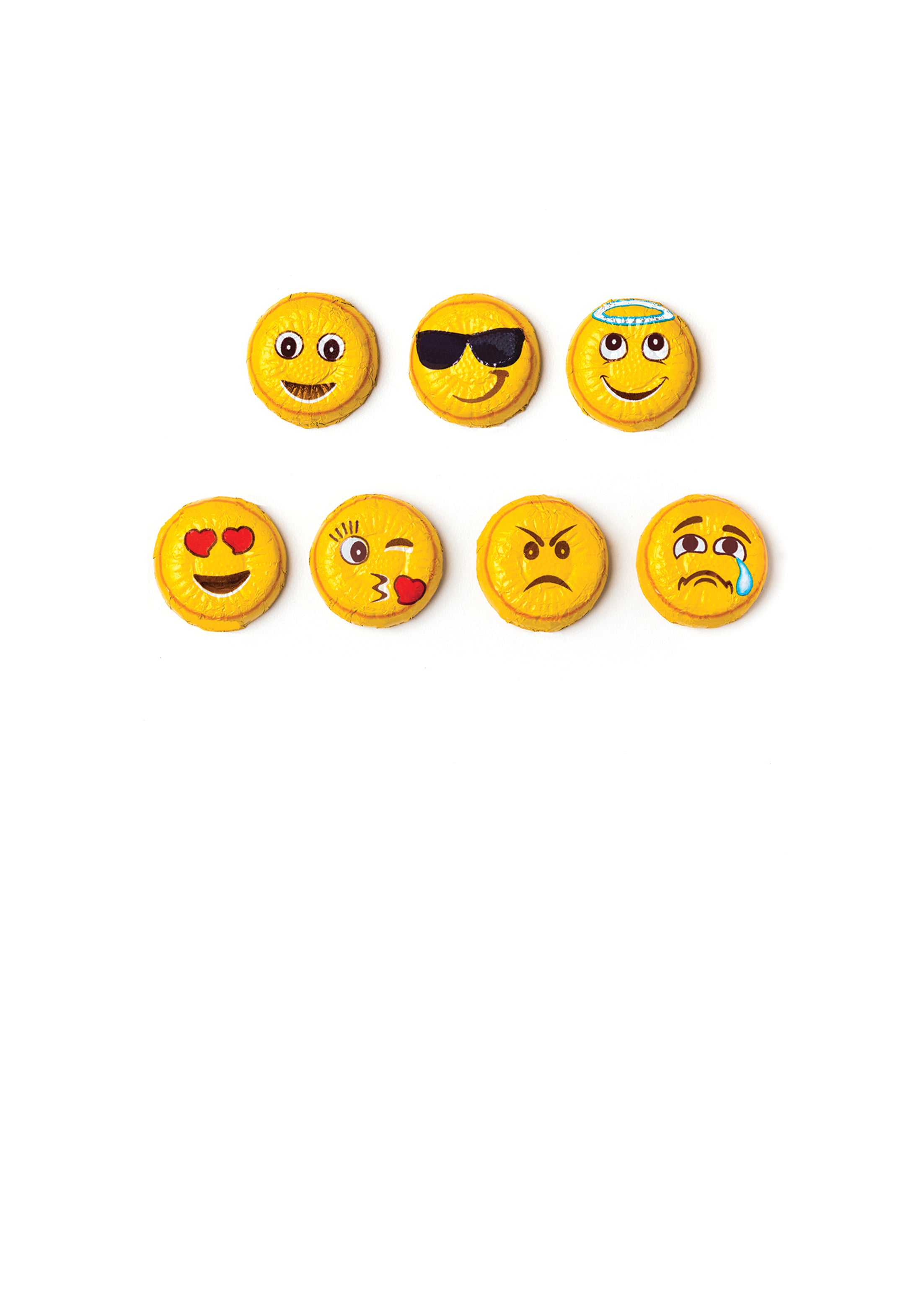 Emoticon Milk Chocolates 6oz