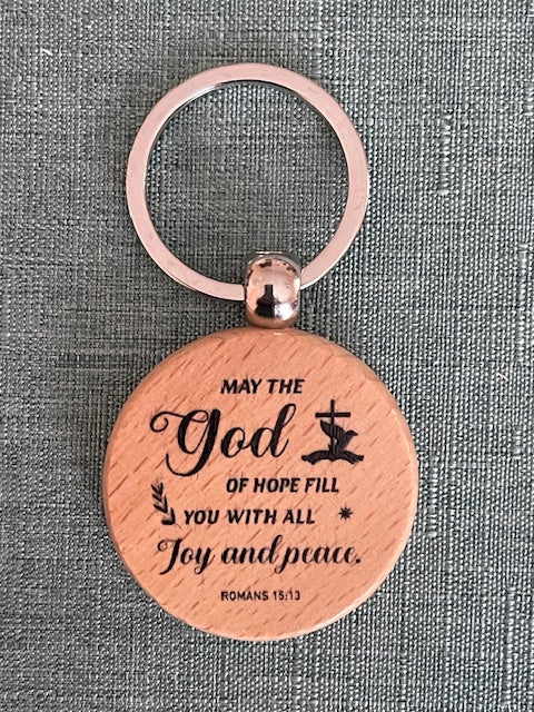 Inspirational Keychain (Select Your Phrase)