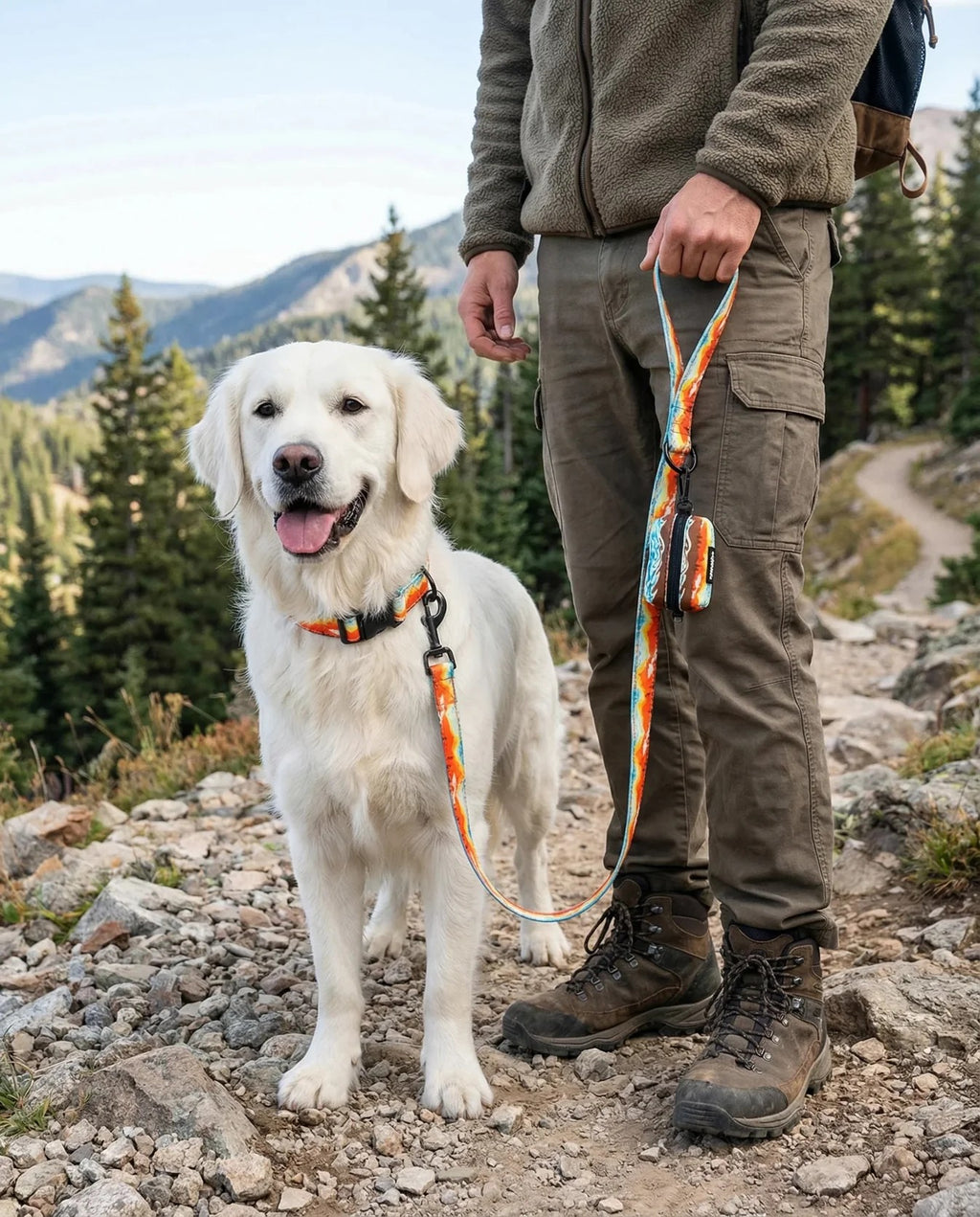 Mountainscape Design Dog Leash 5'X 3/4"