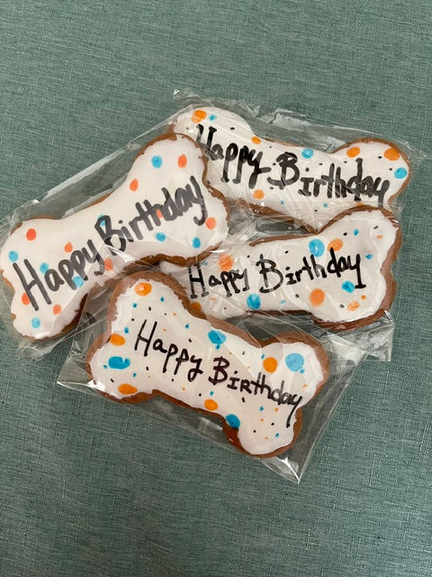 DOG TREAT HAPPY BIRTHDAY