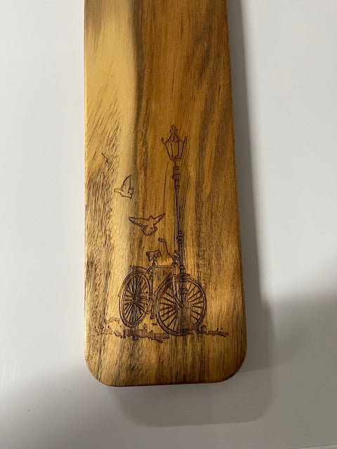 Wood Engraved Slim Board