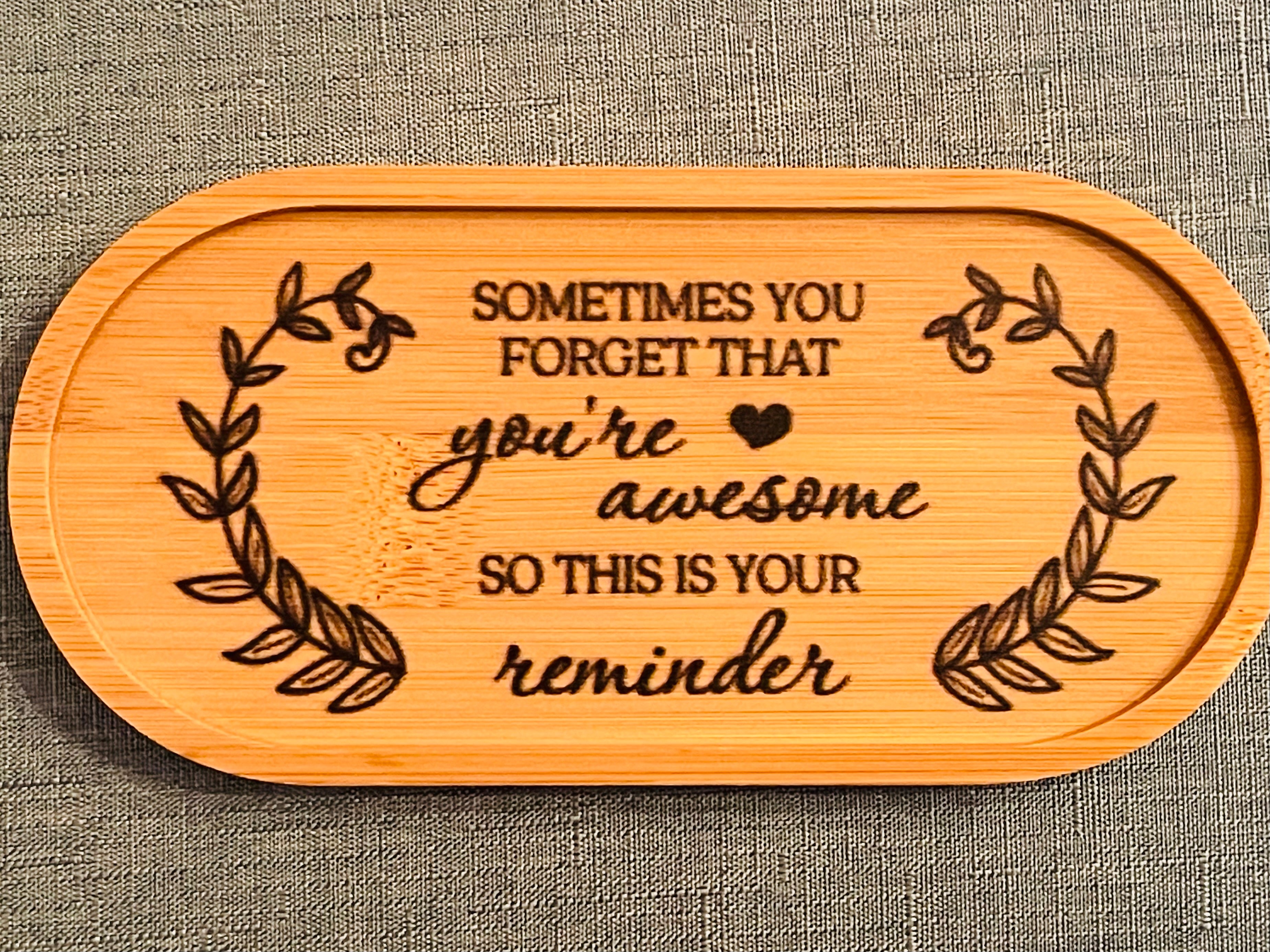 You're Awesome Jewelry and Trinket Tray