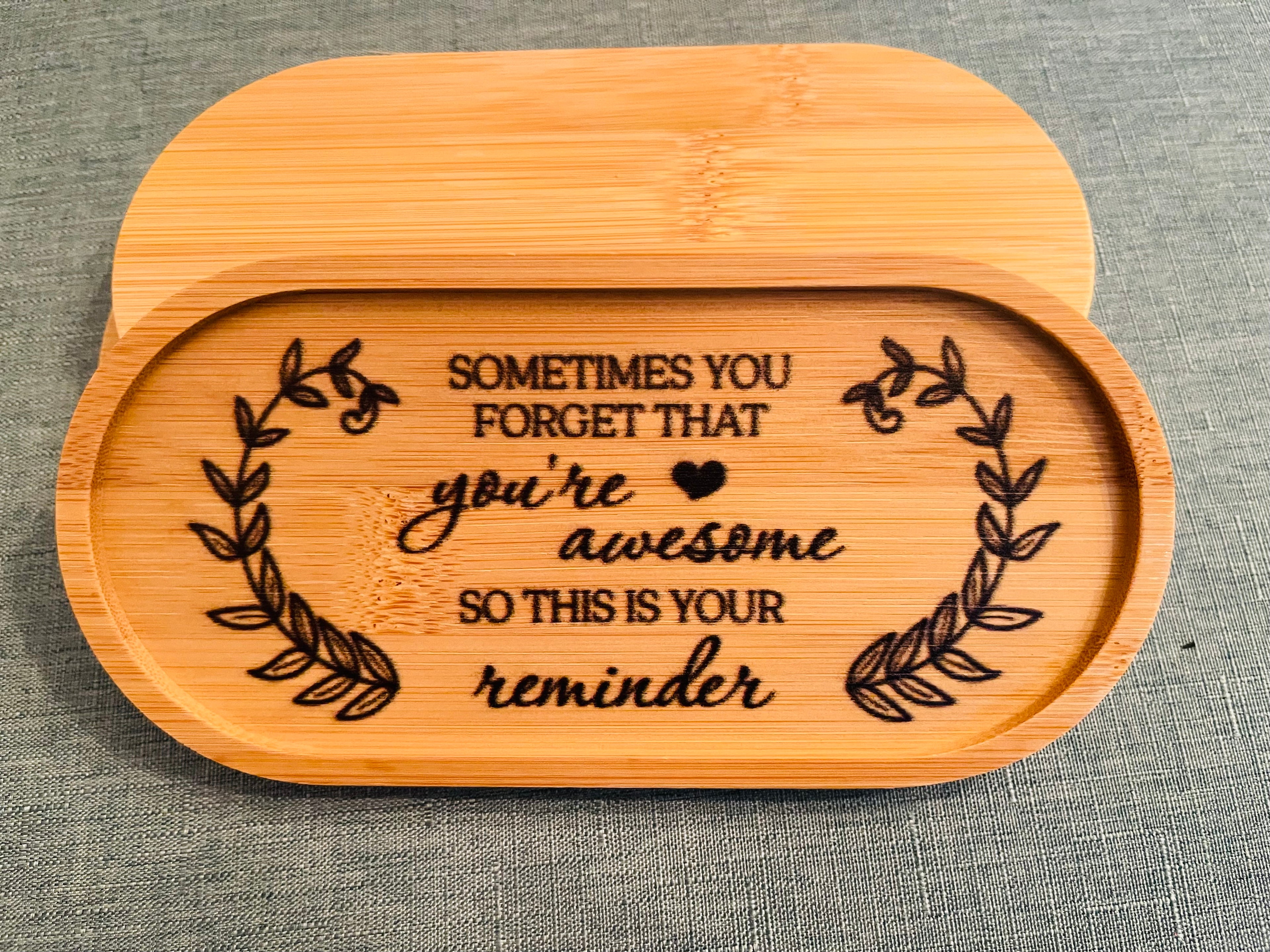 You're Awesome Jewelry and Trinket Tray