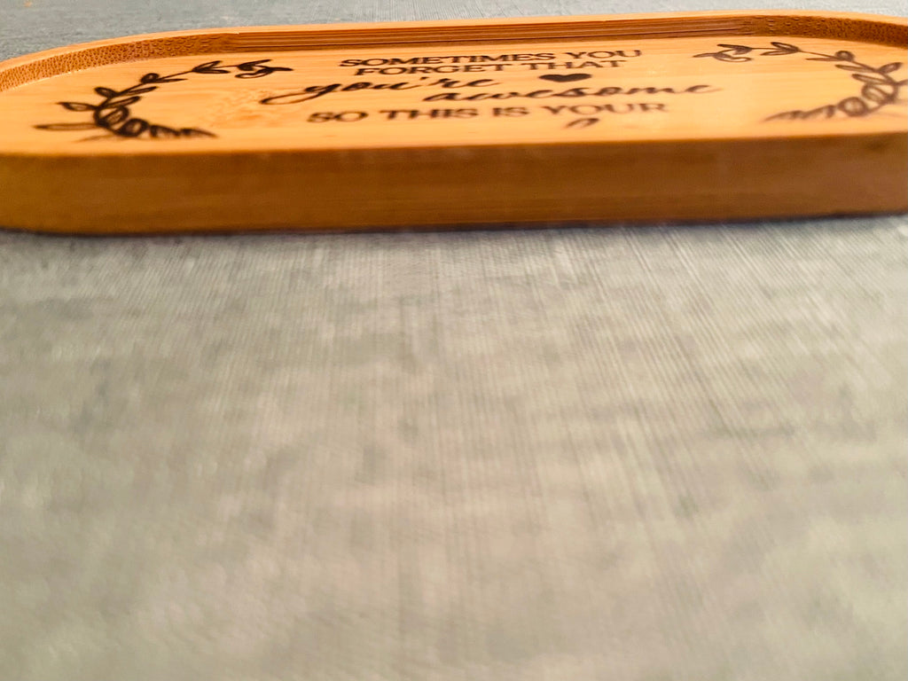 She Believed Jewelry and Trinket Tray
