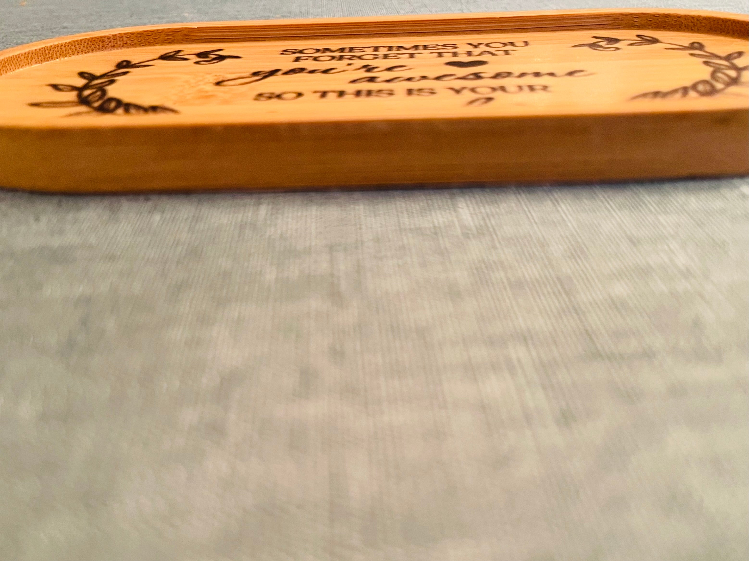 She Believed Jewelry and Trinket Tray