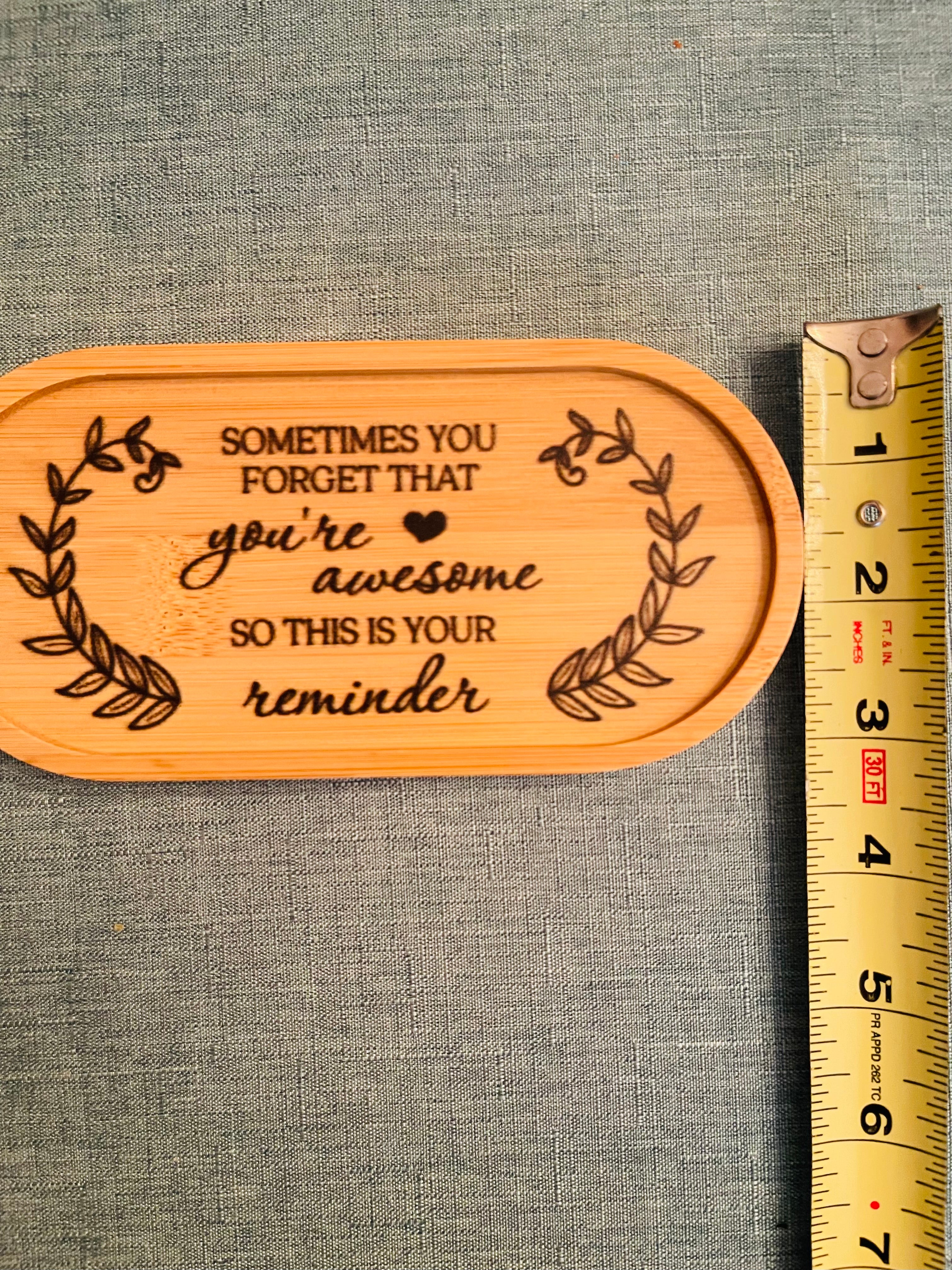 You're Awesome Jewelry and Trinket Tray