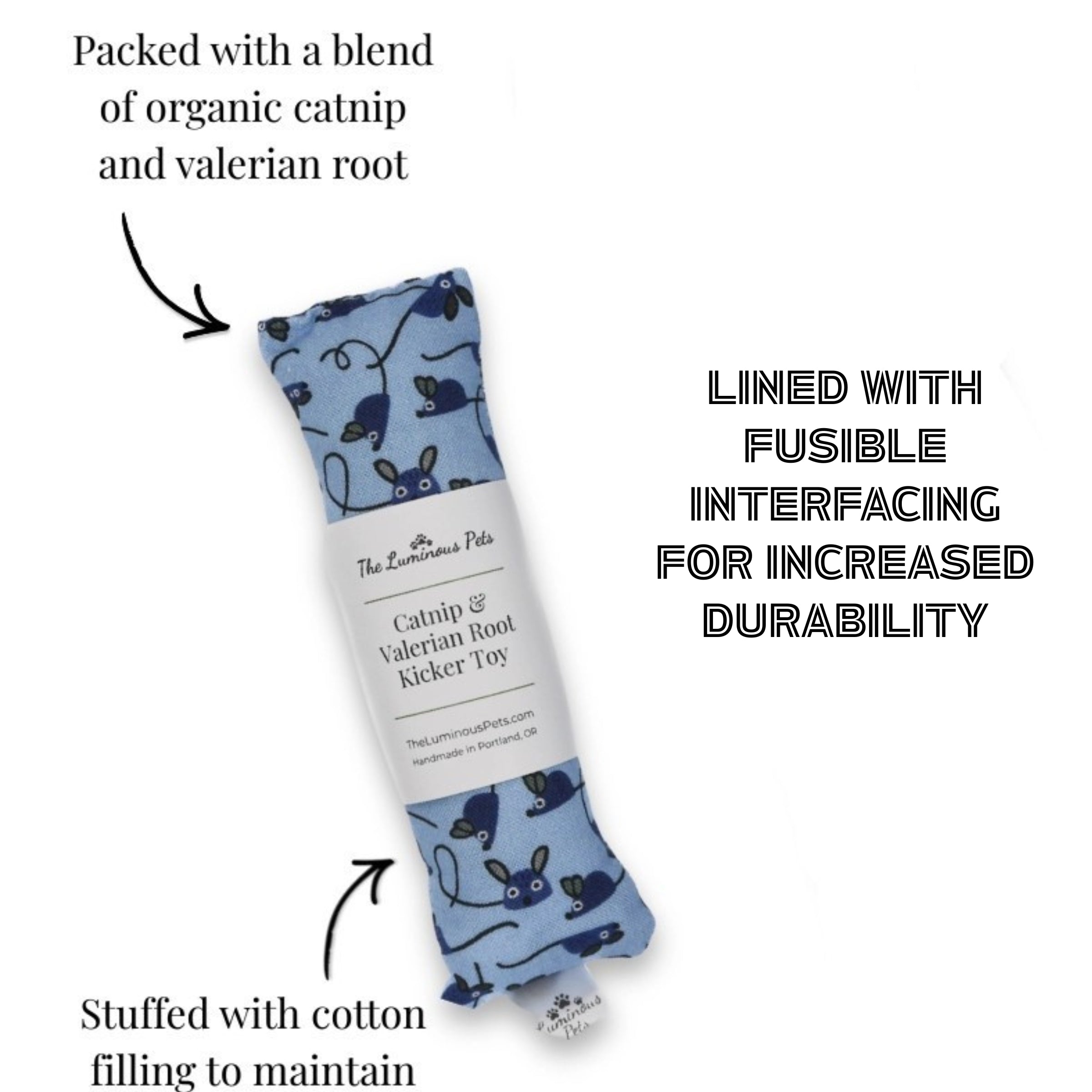 Catnip and Valerian Root Toy