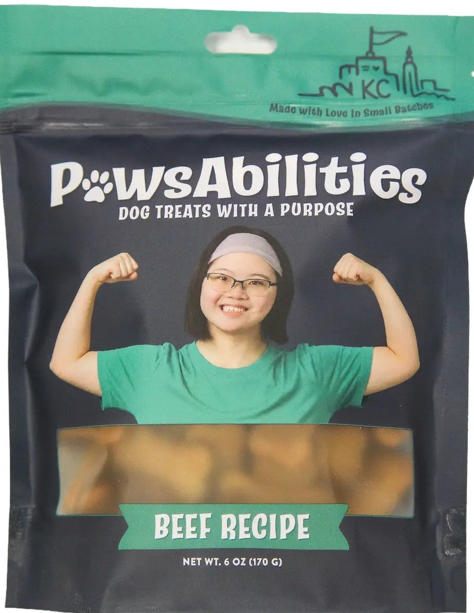 Beef Flavor Dog Treats from PawsAbilility