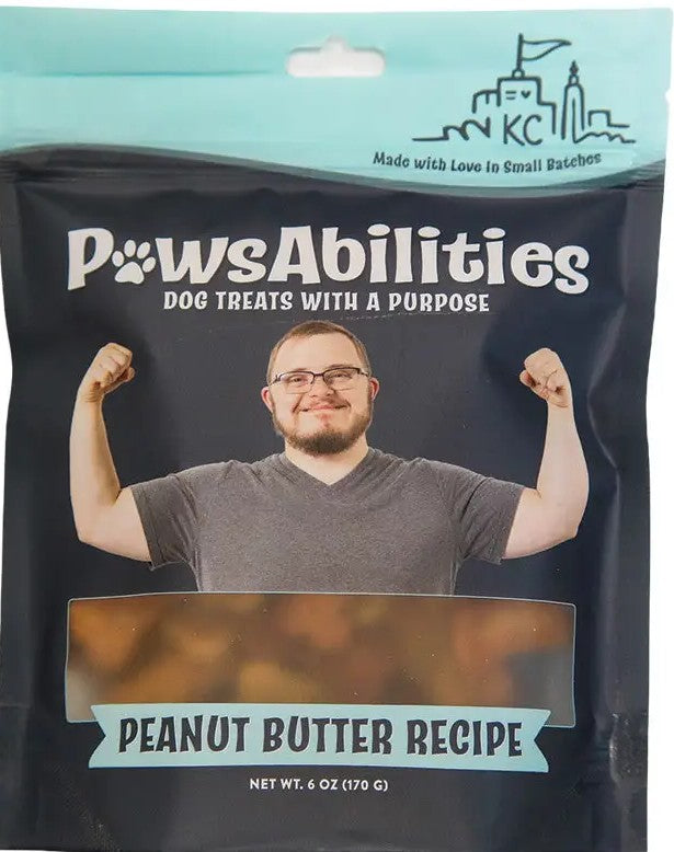 Peanut Butter Dog Treats from PawsAbilility