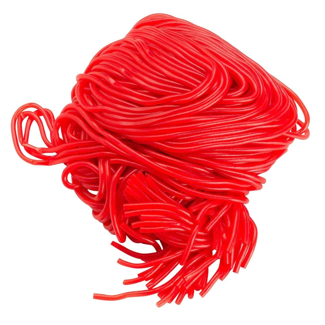 Strawberry Shoestring Licorice