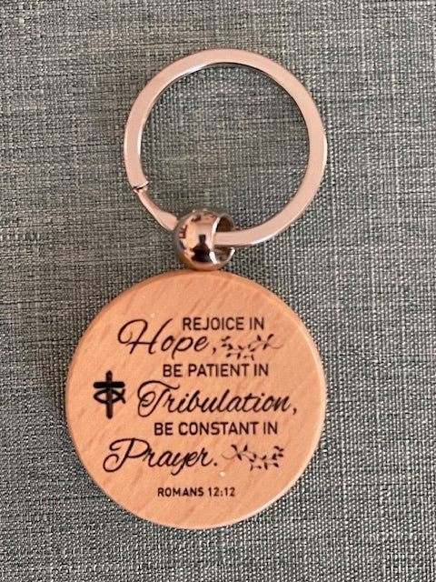 Inspirational Keychain (Select Your Phrase)