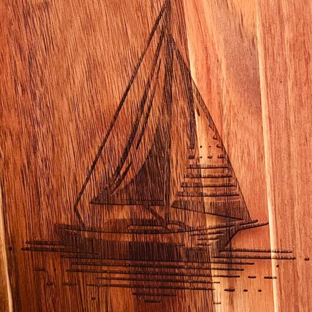 Sailboat Acacia Board