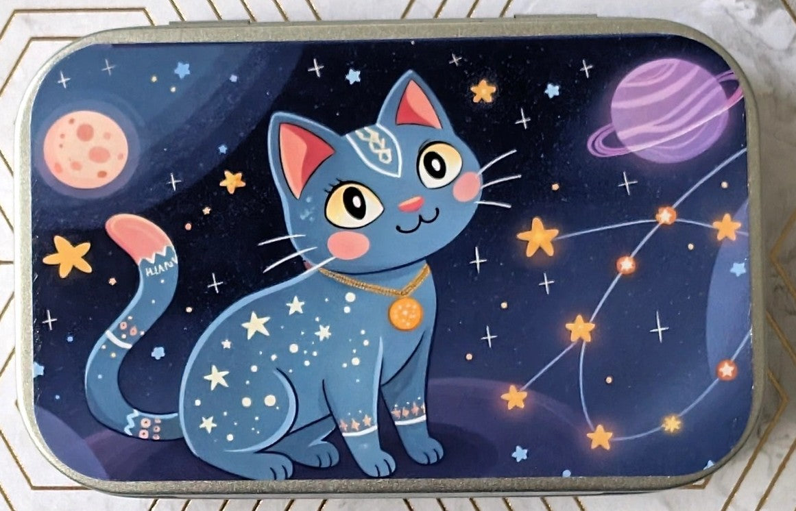 Catnip Tin with Freshly Sealed Catnip